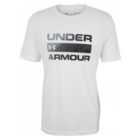 UNDER ARMOUR Funkčné tričko 'Team Issue'  čierna / biela