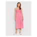 Glamorous Každodenné šaty CK6606 Ružová Regular Fit