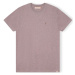 Revolution  T-Shirt Regular 1364 POS - Purple Melange  Tričká a polokošele Fialová