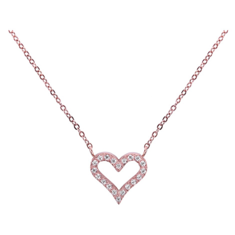 VUCH Rose Gold Stipe Necklace