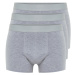 Trendyol Gray Melange 3 Pack Basic Plain Cotton Boxers