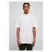 Zip Pique Tee Boxes White