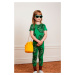 Detské slnečné okuliare Mini Rodini zelená farba