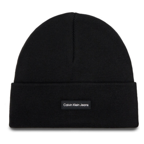 Calvin Klein Jeans Čiapka Inst Patch Beanie K50K512142 Čierna