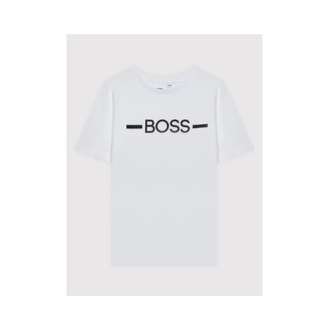 Boss Tričko J25N29 S Biela Regular Fit Hugo Boss