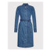 Vero Moda Džínsové šaty Ruby 10258184 Modrá Regular Fit