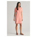 ŠATY GANT SLIM SHIELD SS PIQUE POLO DRESS PEACHY PINK