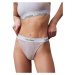 Dámske tanga Calvin Klein QF7714E svetlo fialové