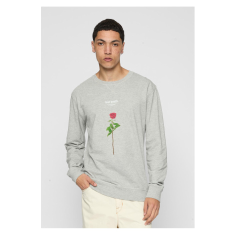 Lost Youth Rose Crewneck Grey mister tee