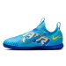 Nike JR MERCURIAL ZOOM VAPOR 15 CLUB KM IC Detská halová obuv, modrá, veľkosť 36.5