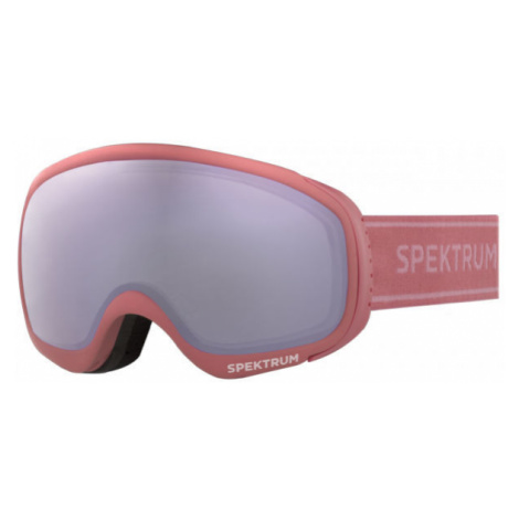 Ružové snowboardové okuliare