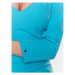 Nissa Každodenné šaty RZ13994 Modrá Slim Fit