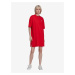 Červené dámske šaty adidas Originals
