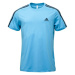 adidas ESSENTIALS SINGLE JERSEY 3-STRIPES Pánske tričko, modrá, veľkosť