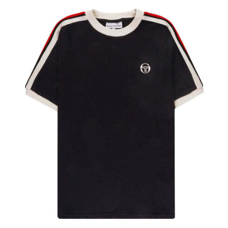 Sergio Tacchini  Hadow Ringer T-Shirt Black  Tričká a polokošele Čierna