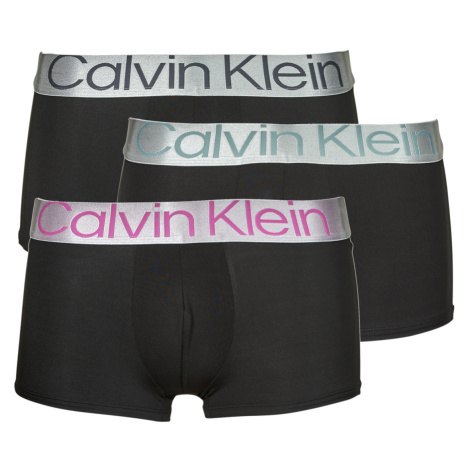 Calvin Klein Jeans  LOW RISE TRUNK X3  Boxerky Čierna