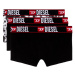 Spodná Bielizeň Diesel Umbx-Damien 3-Pack Boxer-Sho Black