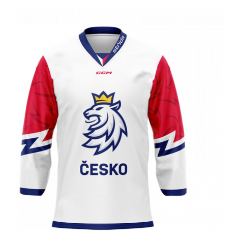 Hokejové reprezentácie hokejový dres Czech Republic white David Krejčí #46 CCM