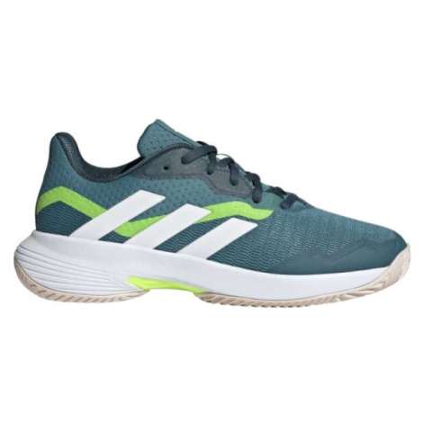 adidas COURTJAM CONTROL W Dámska tenisová obuv, tmavo zelená, veľkosť 40 2/3