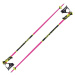 Leki WCR Lite SL 3D Neonpink/Black/Neonyellow 105 cm Lyžiarske palice