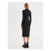 Calvin Klein Jeans Každodenné šaty J20J221405 Čierna Slim Fit