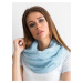 Light blue scarf with rhinestones