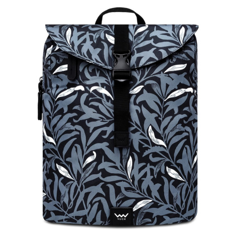 VUCH Corbin Leaves Black Backpack