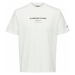 SELECTED HOMME T-Shirt  biela / čierna