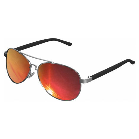 Unisex slnečné okuliare MSTRDS Sunglasses Mumbo Mirror silver/red Pohlavie: pánske,dámske