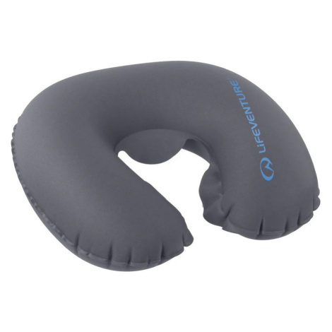 Cestovný vankúš LifeVenture Inflatable Neck Pillow Farba: sivá