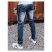 Trendové granátové džínsy