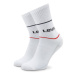 Levi's® Súprava 2 párov vysokých ponožiek unisex 701210567 Biela