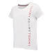 Tommy Hilfiger EMBROIDERY-SS TEE Dámske tričko, biela, veľkosť