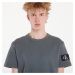 Tričko Calvin Klein Jeans Waffle Cotton Badge T-Shirt Endless Grey