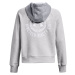 Mikina Under Armour Rival Fleece Cb Hoodie Halo Gray Medium Heather