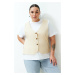 Trendyol Curve White Vest Form Knitted Blouse