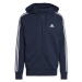 ADIDAS SPORTSWEAR Športová mikina so zipsom 'Essentials French Terry 3-Stripes '  tmavomodrá / b