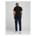 Jack&Jones Polokošeľa Basic 12136516 Čierna Slim Fit