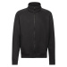 Black Men's Sweat Jacket Fruit of the Loom