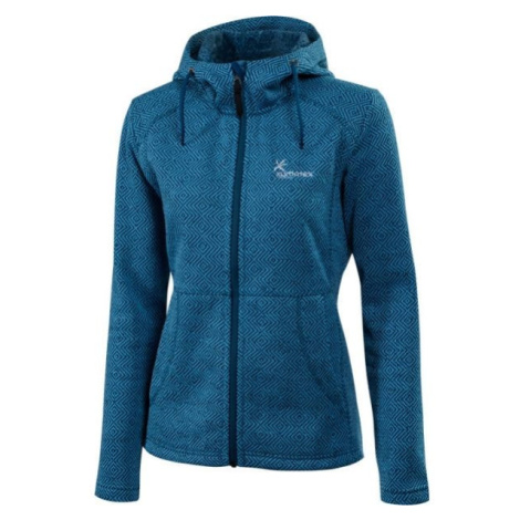 Klimatex LENDA Dámsky outdoorový sveter s kapucňou, tmavo modrá, veľkosť