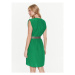 Pinko Každodenné šaty 101138 A0US Zelená Regular Fit