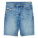 Šortky Diesel Slim-Short Shorts Denim Blue