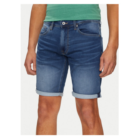 Pepe Jeans Džínsové šortky Slim Gymdigo Short PM801075HU2 Modrá Slim Fit