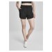 Black Women's Viscose Resort Shorts