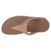 Rosegold dámske žabky FitFlop Lulu EC5-A94