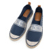 Dámske espadrilky s lemom a nápisom WITTCHEN 98-DP-802-N