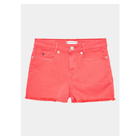 Tommy Hilfiger Džínsové šortky Harper KG0KG07242 D Ružová Regular Fit