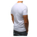 White men's T-shirt RX3167 with print