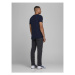 Jack&Jones Tričko Basic 12058529 Tmavomodrá Stretch Fit