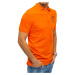Oranžové POLO tričko s výšivkou